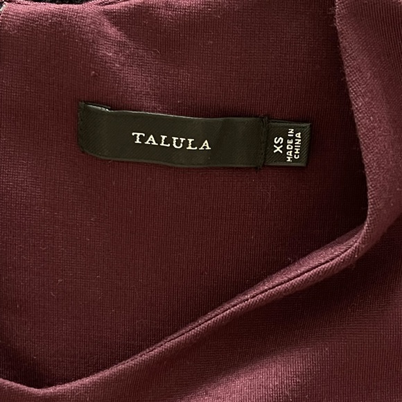 Aritzia | Talula Manzanita Cropped Tank Top Burgundy Size XS - Picture 6 of 9